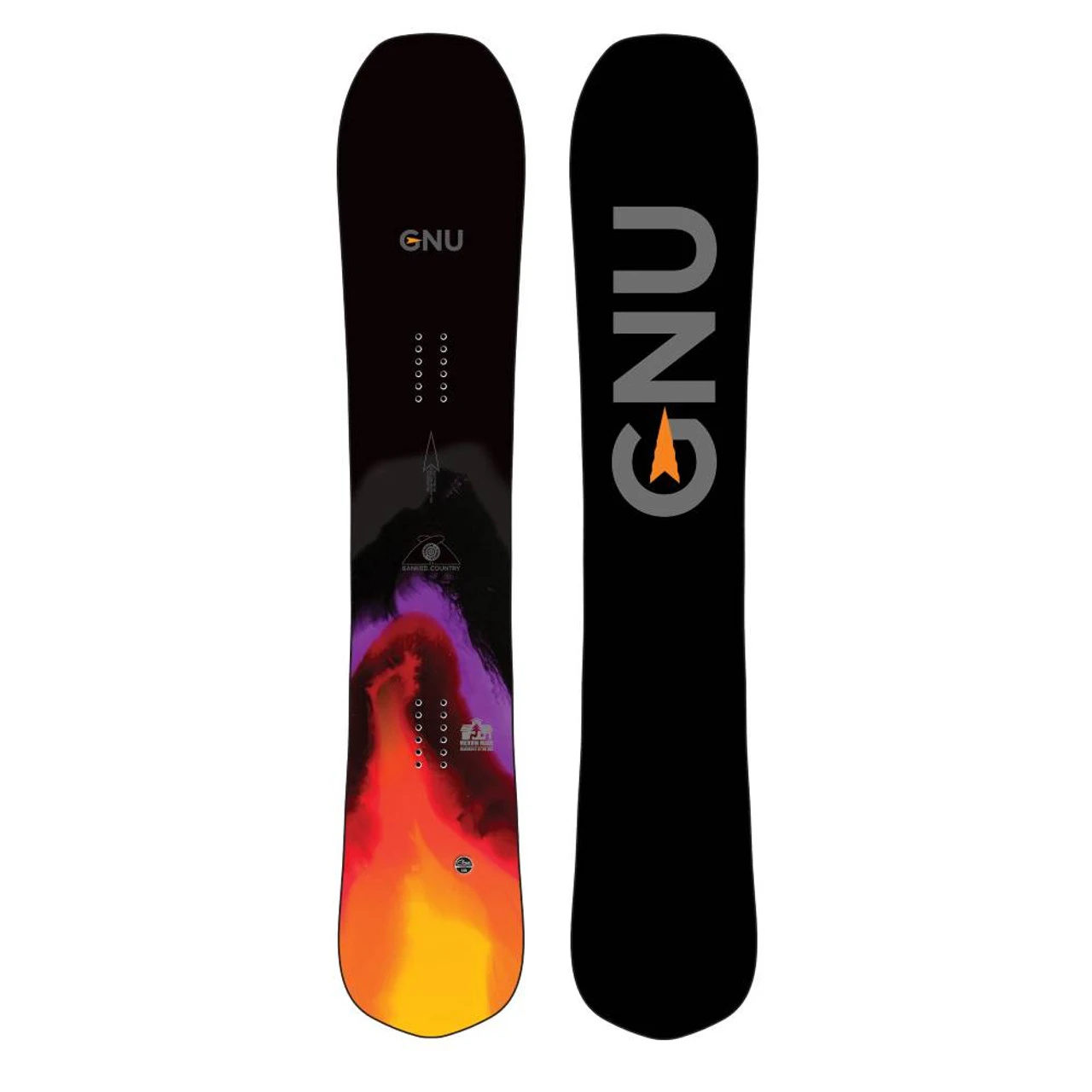 2023 GNU Banked Country C3 Mens Snowboard 3 2023 GNU Banked Country C3 Mens Snowboard