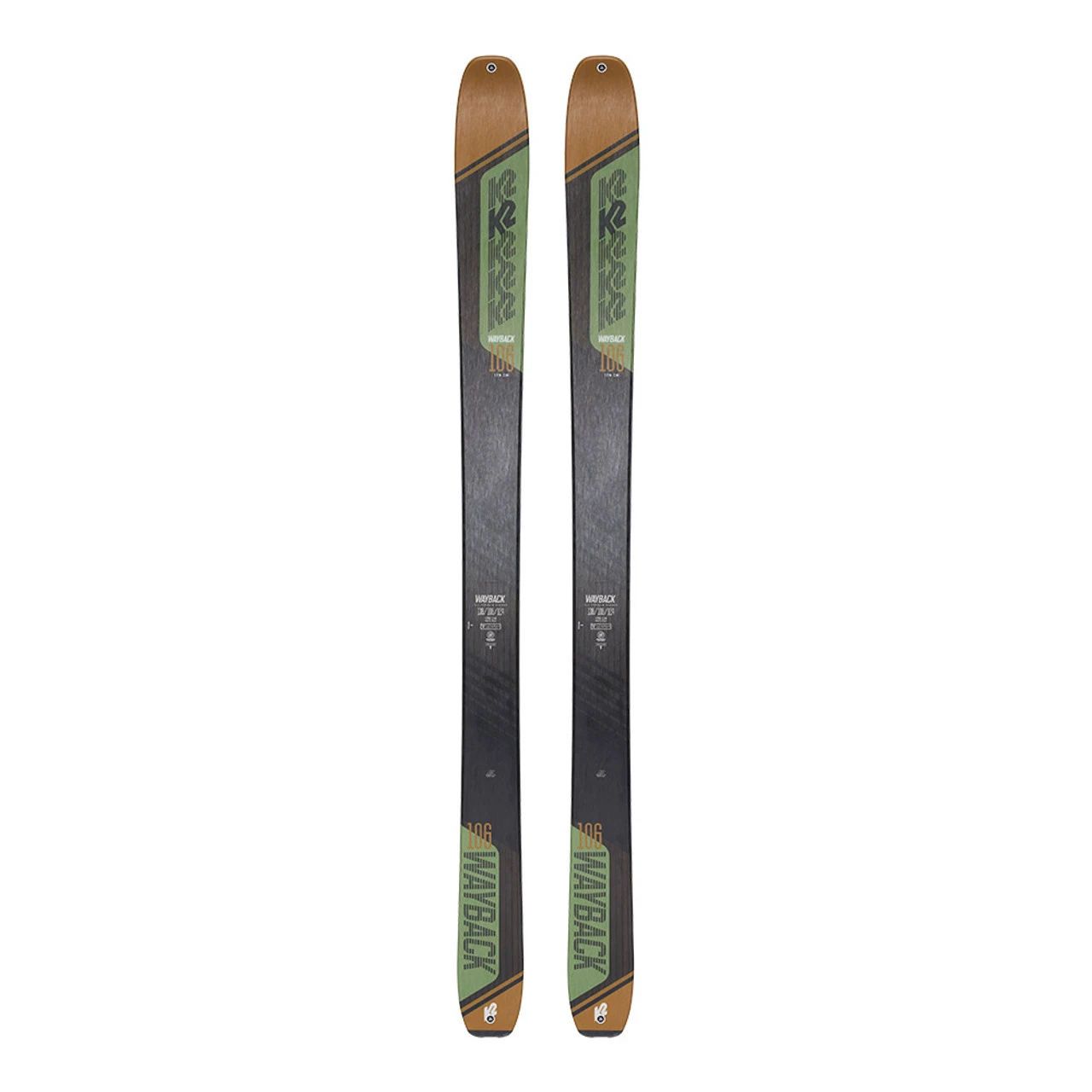 2023 K2 Wayback 106 Skis 3 2023 K2 Wayback 106 Skis