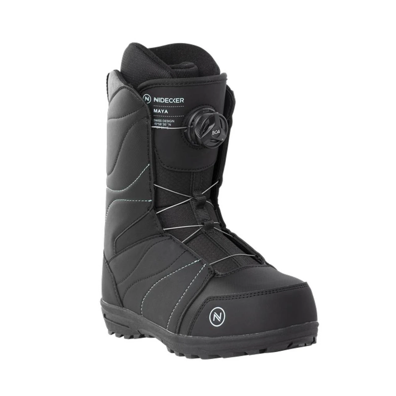 2023 Nidecker Maya Womens Black Snowboard Boots 3 2023 Nidecker Maya Womens Black Snowboard Boots
