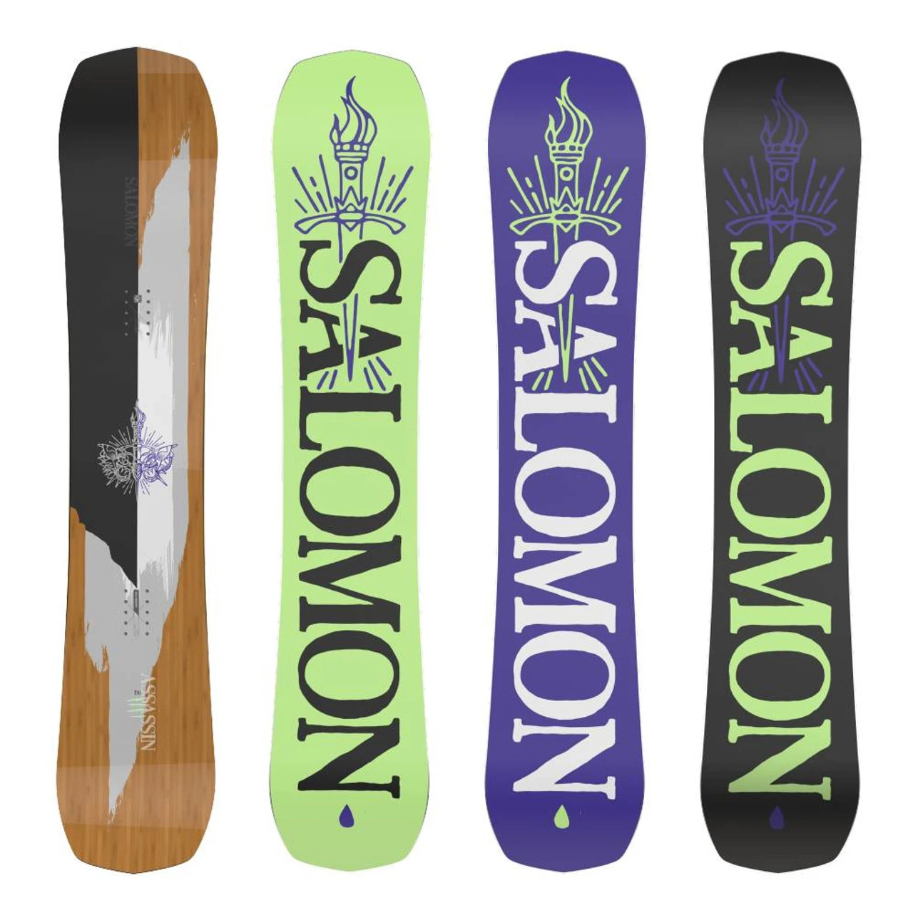 2023 Salomon Assassin Mens Snowboard 4 2023 Salomon Assassin Mens Snowboard - Image 2