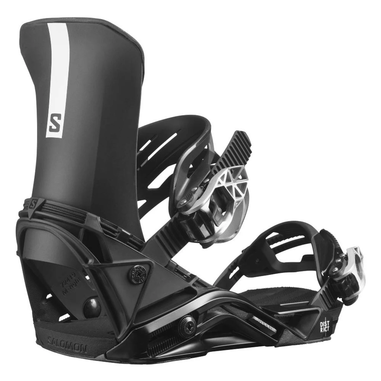 2023 Salomon District Mens Snowboard Bindings 4 2023 Salomon District Mens Snowboard Bindings - Image 2